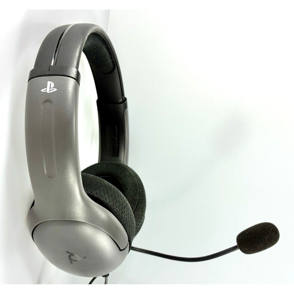 PDP LVL 40 Black Wired Stereo Gaming Stereo Headset for PS4 Model 051-108 Tested